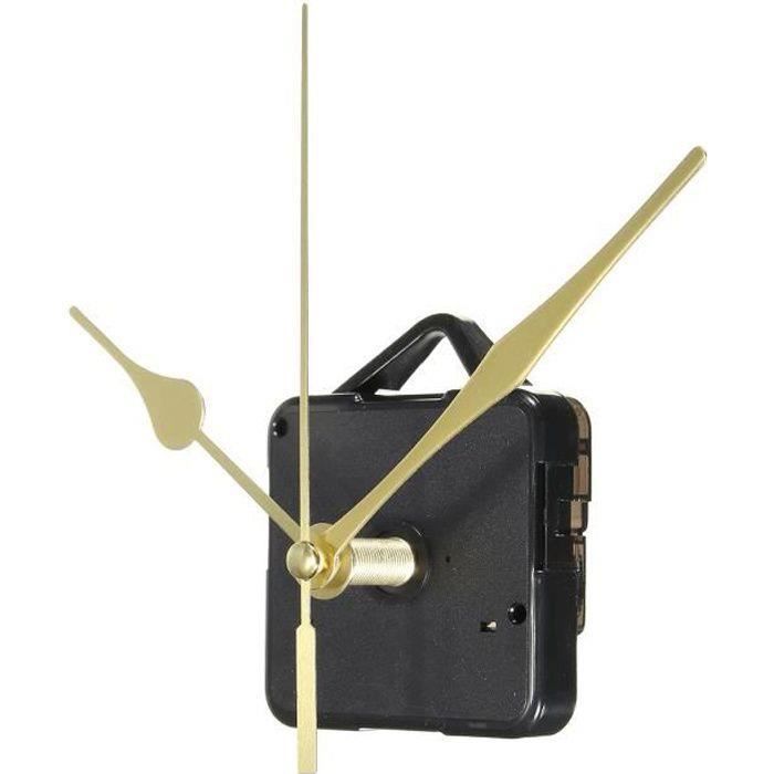 Mouvement D'horloge Silencieux à Quartz - 5 Longueurs De Tige, Précis, Facile à Installer