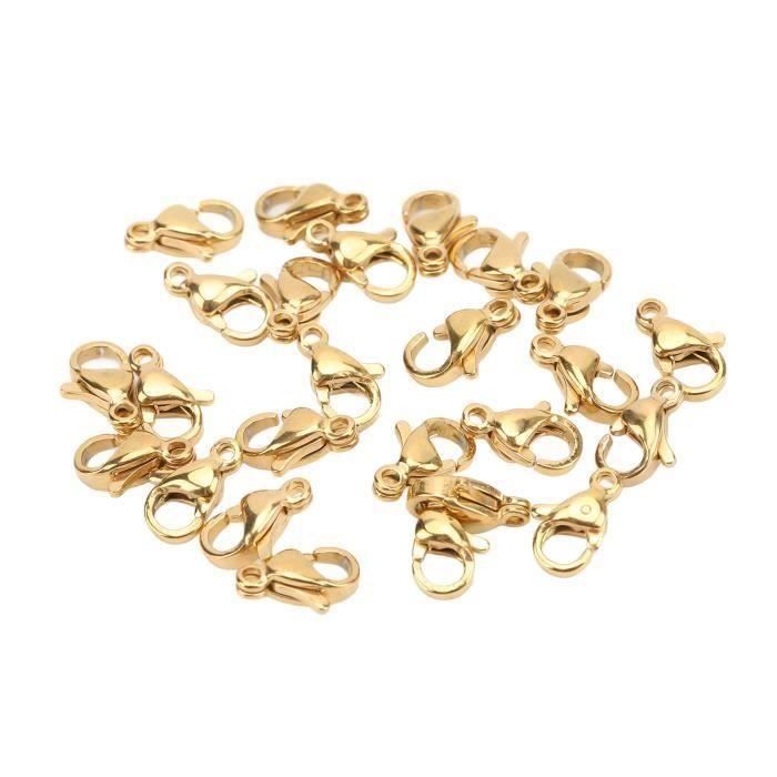 Fermoir Collier En Or Jaune 14 Carats - Type Griffe Homard, Occasion