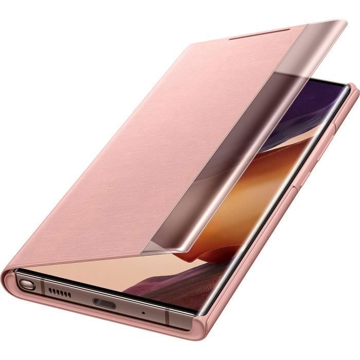 Etui Clear View Note20 Ultra - vue 2
