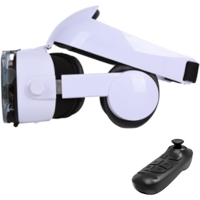Lunettes Réalité Virtuelle 3D Pour Smartphone - Télécommande Incluse | Compatible IPhone & Android 5.0-7.2"