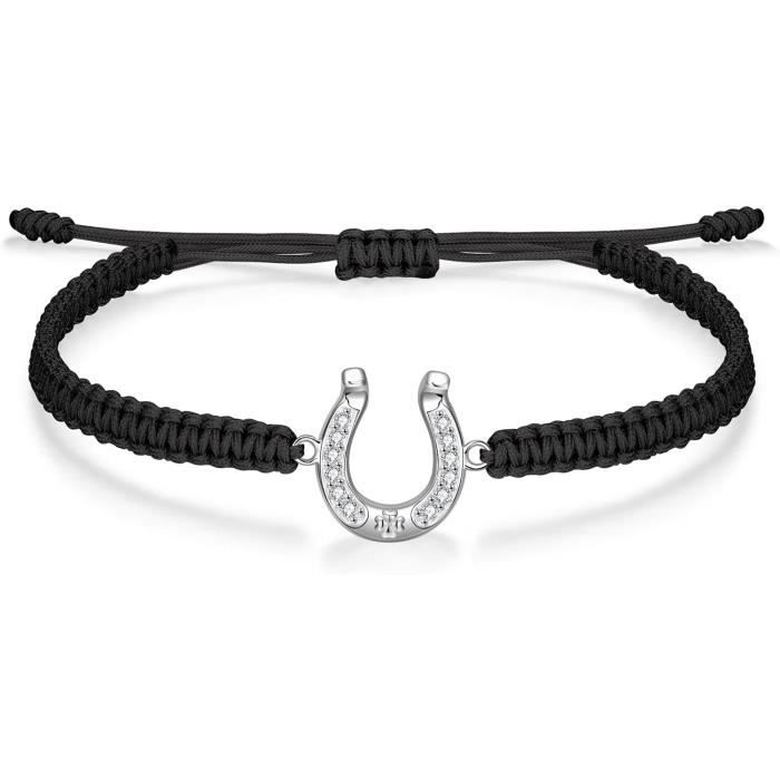 Collier Femme Montana Silversmiths - Orfèvre - Pendentif Opale Et Zircone Cheval/chaussure - Argenté