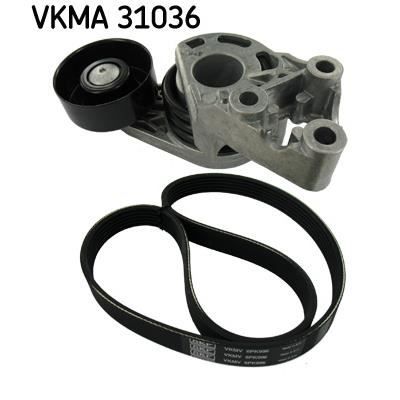 SKF Kit courroie d'accessoire VKMA 31036