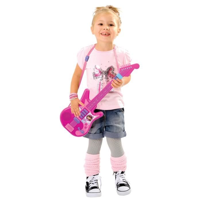 Guitare Electrique - SMOBY - Violetta - 3 ans - Rose - Enfant - Fille -  Cdiscount Jeux - Jouets