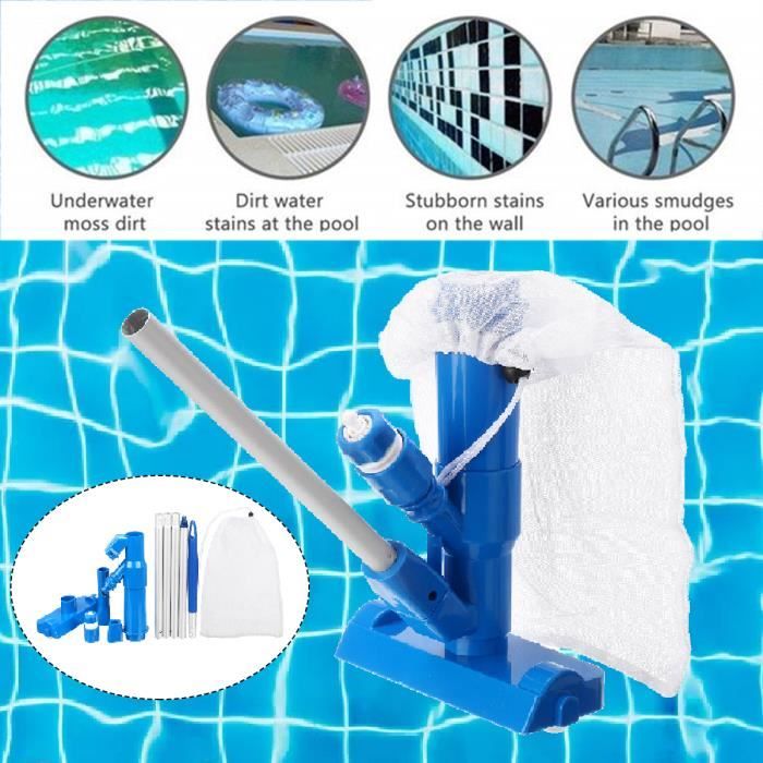 Tete De Brosse Nettoyeur Piscine Avec Sac En Filet Aspirateur Brosse Bassin Fontaine Achat Vente Nettoyeur Haute Pression Tete De Brosse Nettoyeur Cdiscount