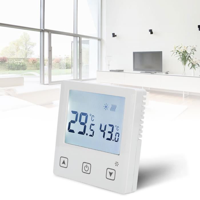 Thermostat Numérique REX-C100 - FDIT - Contrôle Rapide Et Précis De La Température - Blanc