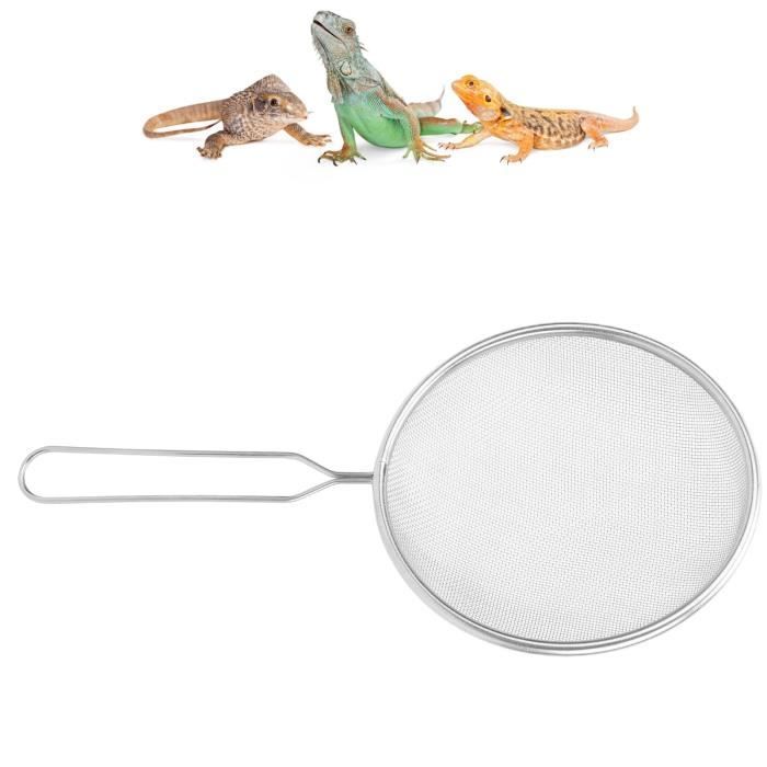 Pelle à Sable En Inox Pour Terrarium - Outil De Nettoyage Pour Reptiles (tortues, Lézards, Serpents), Tamisage De Litière Et Entretien - 3