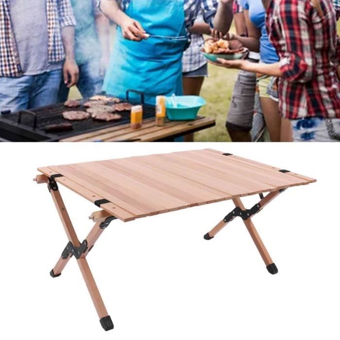 Tangkula Table De Pique-nique Pliante, Table De Camping Portable En Aluminium Avec 3 Hauteurs Reglables Grande Table Poignee De Transport Table De Camping Pliable Pour Pique Nique Barbecue Fete