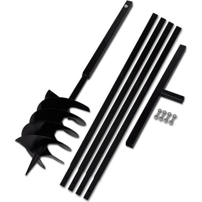 VidaXL Tarière sol avec tubes - vue 7