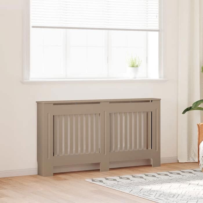 vidaXL Cache radiateur MDF 152 cm - vue 4