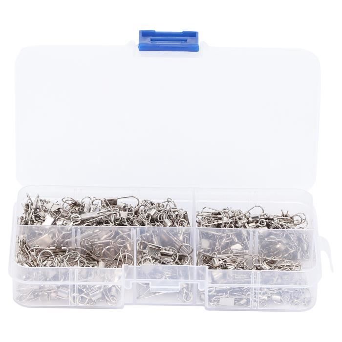 JSHANMEI Kit de Pivotants de Pêche - Roulement à Billes Pivotant, Baril