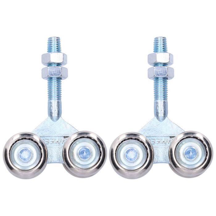 2 Roues Pour Chariot Suspendu Unistrut – Assemblage Coulissant En Acier Galvanisé