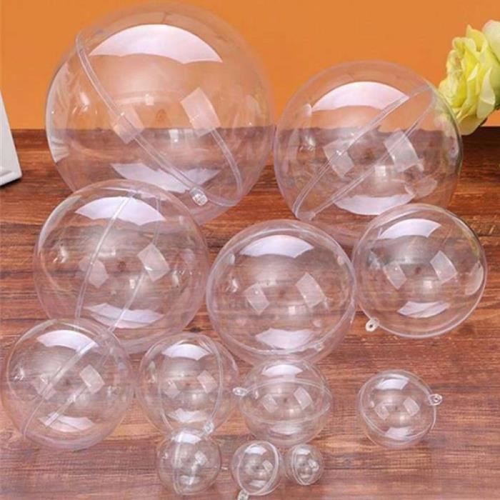 Grande Boule Transparente Remplir Action