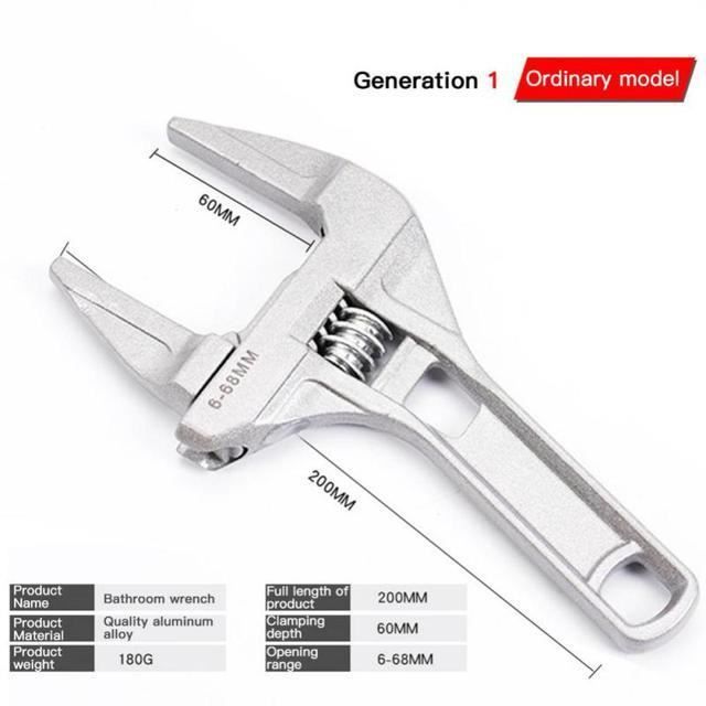 Clé à Douille Universelle Clé à Douille Outil Multi-Main Adapté à La