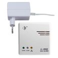 Détecteur de gaz - Cordes Haussicherheit - CC-3000 - Electrique - Rectangulaire - Blanc-1