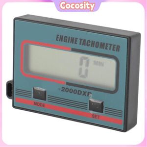 Compte Tour Jauge Numérique Température Huile/eau Moteur + Compte Heures + Tachymètre - Étanche IP67 Compteur Heures RPM Numérique Tracteur Tondeuse Marine