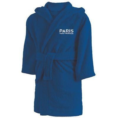 Peignoir Adulte PSG MAGIQUE PSG Bleu 100 coton Salle de bain Interieur Classique Cdiscount Maison