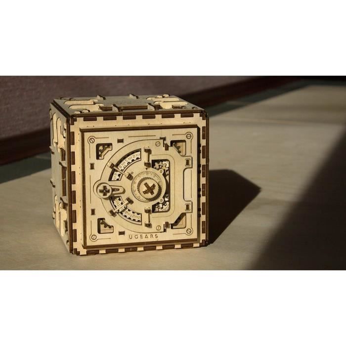 Puzzle 3D Coffre-Fort Kits de Modélisme Pour Adultes Kits 3D En Bois Pour  Adultes Pour Construire Une Boîte de Rangement -  France
