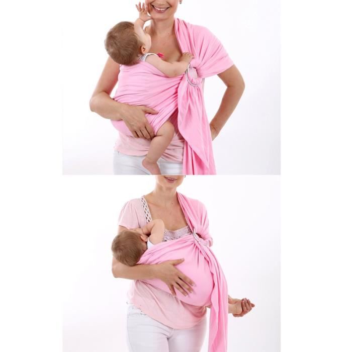 Porte bébé sales écharpe avec anneau