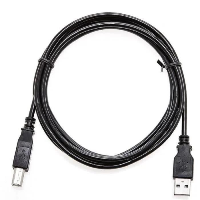 INECK - Cable d'Imprimante USB A-B pour tous HP Imprimantes inclus Deskjet  Photosmart LaserJet Officejet Inkjet Colour au meilleur prix