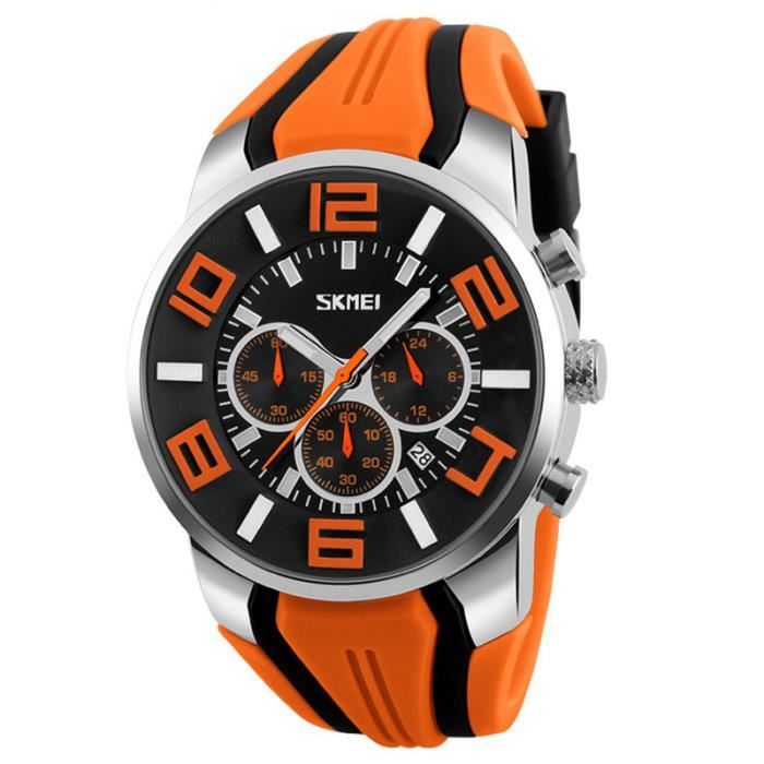 SHARPHY Montre Homme marque de luxe 2019 Sport Chronographe