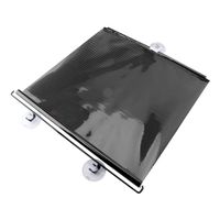 2 Pièces Rideaux Pare-Soleil Voiture Rétractables 40x60cm - Protection UV Et Intimité Avec Ventouses