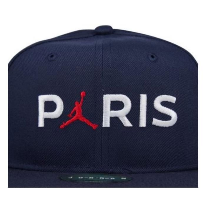 Casquette psg jordan noir top