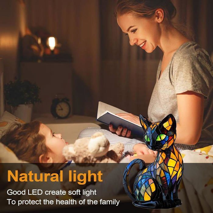 LAMPES DE CHEVET Table Accumulateur Luminaire Singe Tissu Céramique
