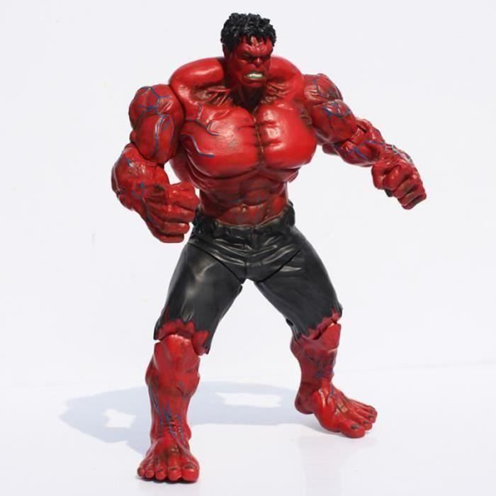 Marvel red hulk action figure sales