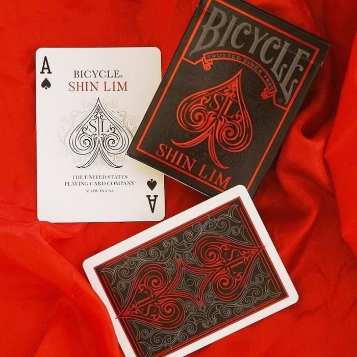 Bicycle Big Box Jeu de Cartes Rouge