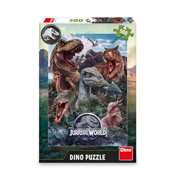 Puzzle 500 pièces : Jurassic World - Cdiscount Jeux - Jouets