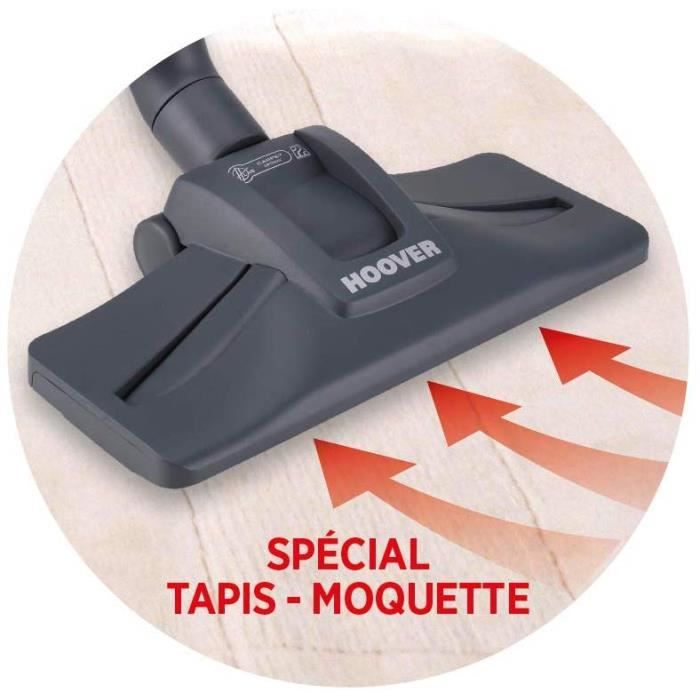 Hoover Hoover TE70 TE75 Aspirateur traineau avec sac Telios