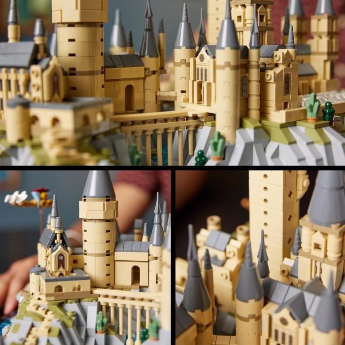 LEGO® Harry Potter 76419 Le Château et le Domaine de Poudlard, Maquette à  Construire pour Adultes, Incluant les Lieux Iconiques - Cdiscount Jeux -  Jouets
