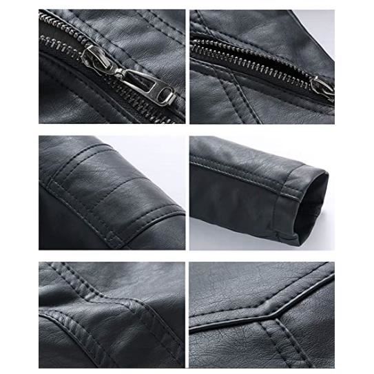 Blouson Simili Cuir Gar on Fille Perfecto Imitation Cuir Veste