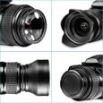 Kit d'Accessoires 58MM Filtre pour Objectif Complet pour Caméra DSLR CANON EOS REBEL-3