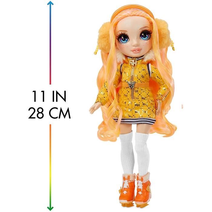 Rainbow High Winter Break Poppy Rowan - Poupée Mannequin en Orange avec 2  Tenues, équipement d'Hiver Socle – Contient 1 Snowboard, d - Cdiscount Jeux  - Jouets