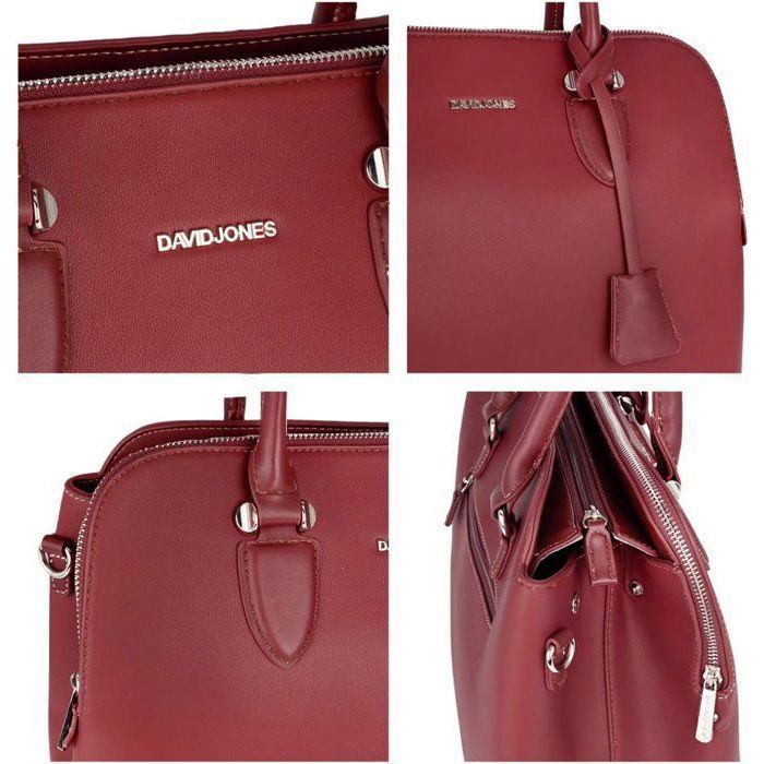 Sac A Main Femme Rouge Bordeaux