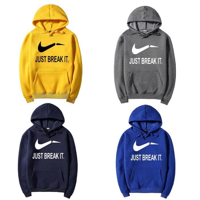 Sweat à Capuche Pour Homme Avec Imprimé Tendance - Mode Décontractée Confortable - Polyester