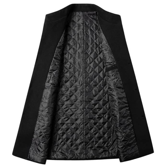 Manteau homme classique noir top
