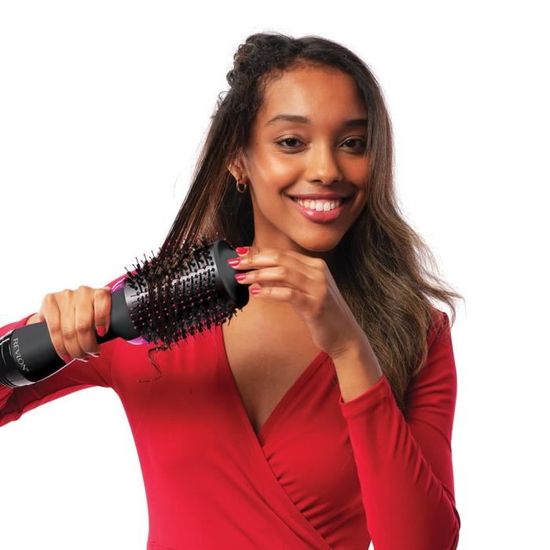 REVLON RVDR5222E - Brosse séchante volumisante 2 en 1 perfectionniste - Pro  Collection - Noir/Rose - Cdiscount Electroménager