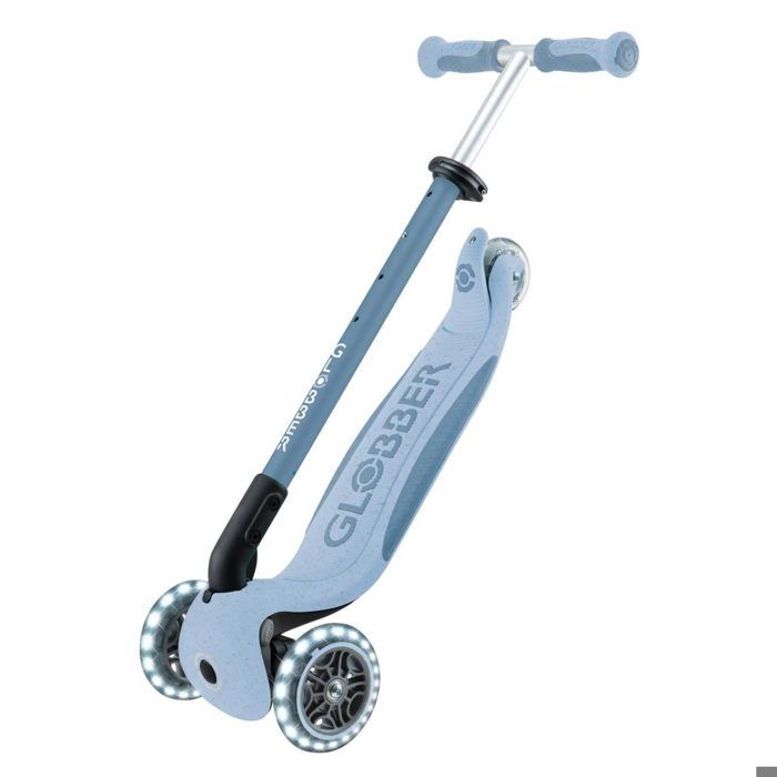 GLOBBER - Trottinette évolutive pliable lumineuse Go Up 360° - Bleu Cassis - Bleu - - 142.99