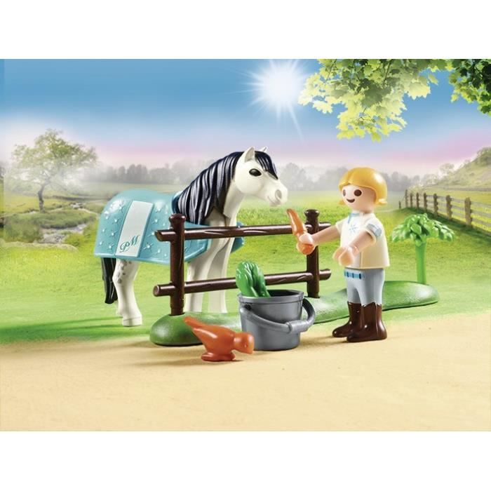 Playmobil Cavalière avec poney gris (70522) au meilleur prix sur