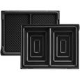 Gaufrier - LAGRANGE - Accessoires 020422 - Plaques à croque-monsieur et Tarti’ Gaufres - Noir-0