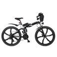 Vélo électrique Tout suspendu - 250W 10.4ah - Shimano 21 vitesses - Autonomie maximale 60KM - Nior-0
