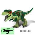 Jouet de construction - SEBTHOM - Grand Dinosaure T-REX - 30cm - Vert - Jurassic World - Mixte - 14 ans et plus-0