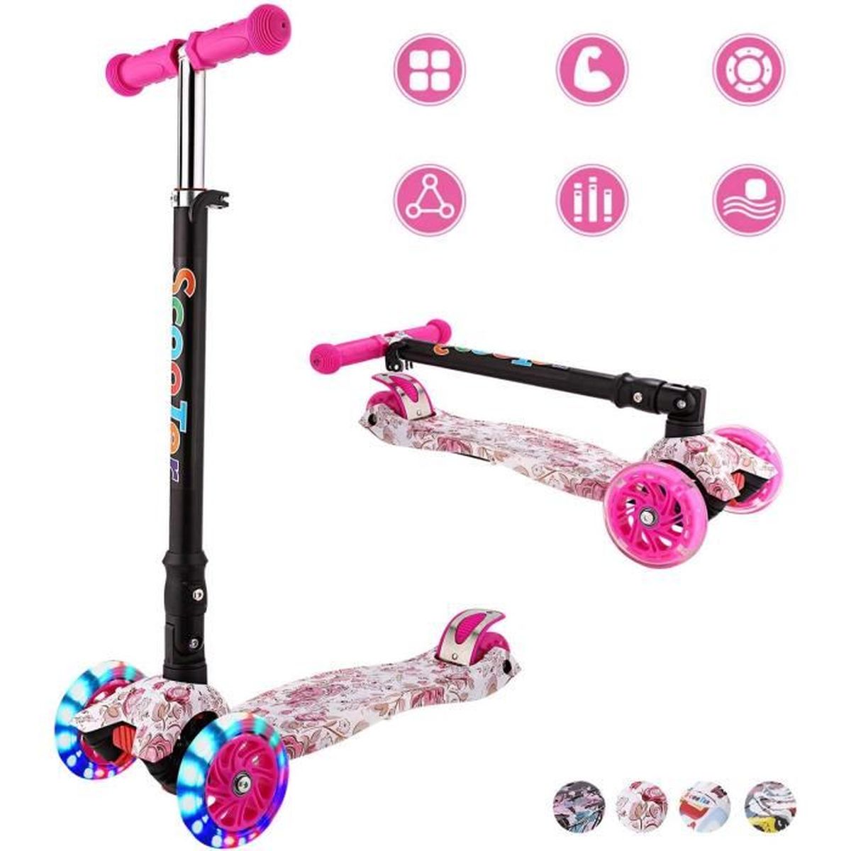 Trottinette 3 roues pliable Outlet