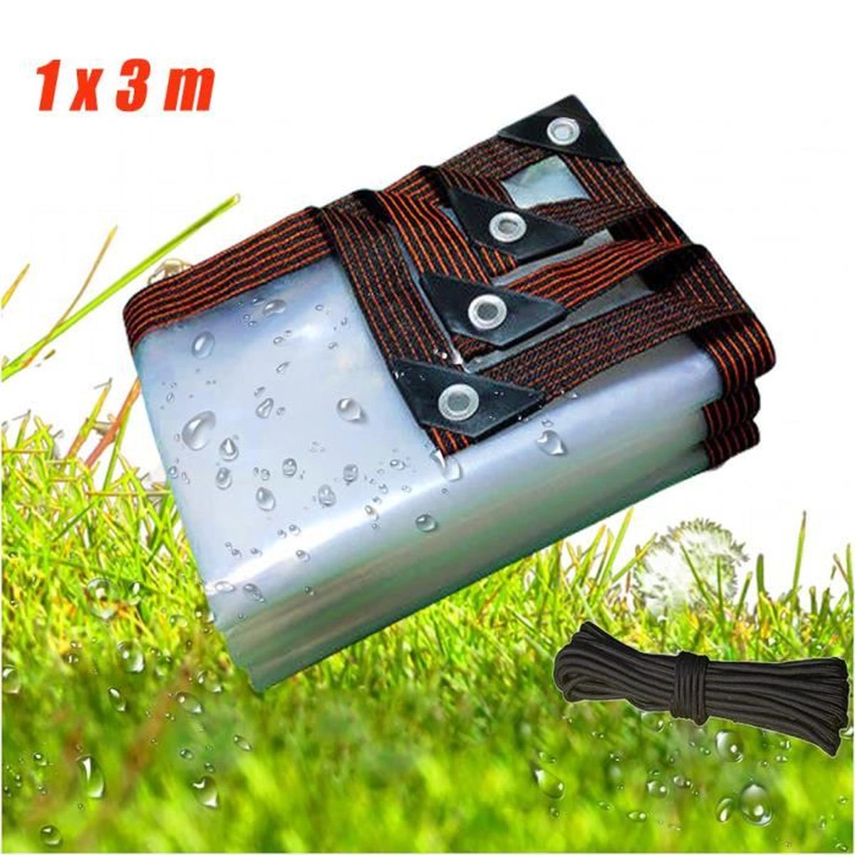 SRHIMEOS Bâche Étanche Transparente 5x8m, Bâche | FindTheDeal