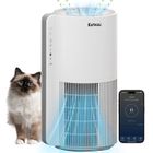 KOTEZU Purificateur d'Air pour Maisons avec Animaux, Filtre HEPA H12, CADR 300m³/h, 100% Sans Ozone, Purification 360°, Minuterie