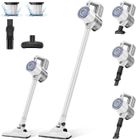 VersLife S6PRO Aspirateur Balai sans Fil，Puissant 30Kpa avec 30 Min d'Autonomie, 4 en 1 pour Les Poils d’Animaux, Tapis, Sols