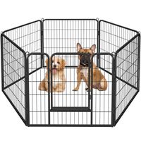 145x75x48cm Enclos Individuel Lapin XL Cages Grillagé pour Petits Animaux  Clôture pour Chiots avec Porte Parc pour[S520] - Cdiscount Animalerie