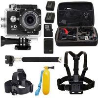 XINGFU-Letouch W9 20  WIFI 1080P 32 Go Sport Pro Action Caméra + accessoires